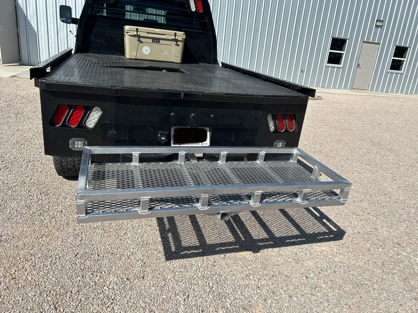 XL Aluminum hitch cargo carrier