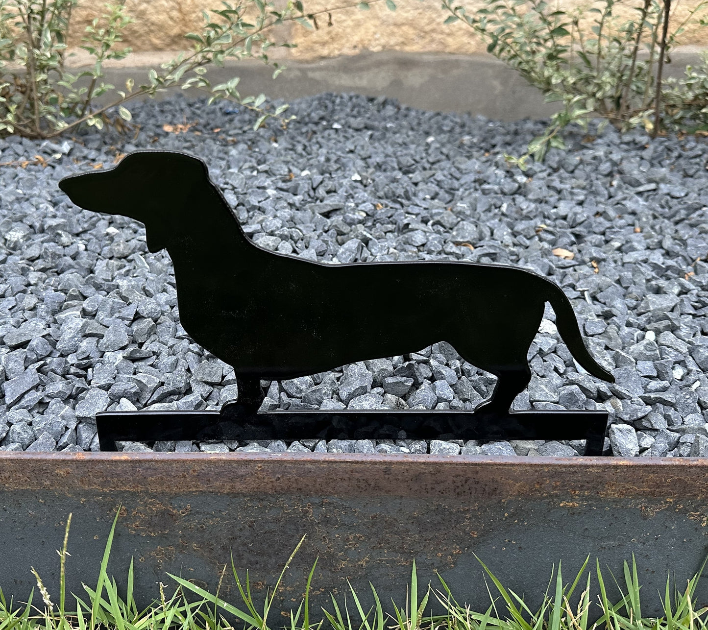 Dachshund yard sign